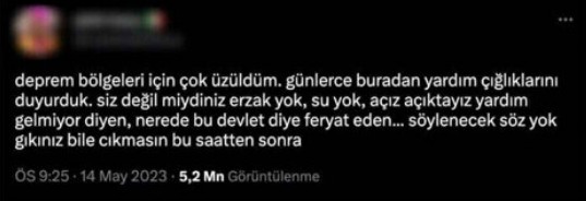 Depremzededen kendilerine nefret kusan CHP'lilere anlamlı cevap: Aldığı suyun parasını Kılıçdaroğlu'na gönderdi!